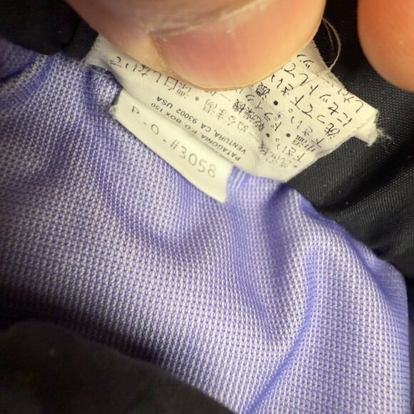 PATAGONIA Vintage 90s Strider Ski / Snowboard Gorpcore Nylon Pants Back sz S - Picture 5 of 11